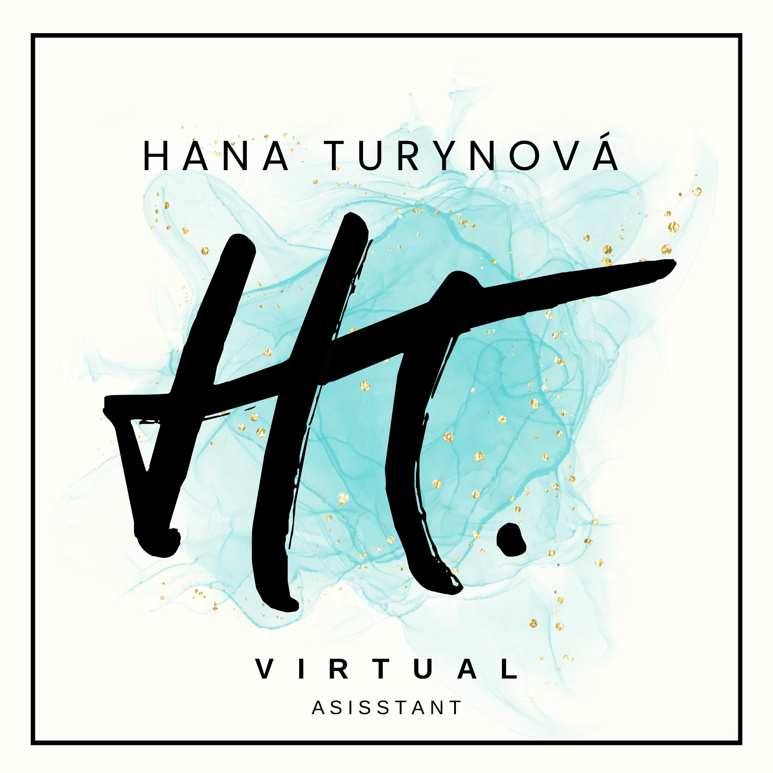 Logo Hana Turynová – virtuální asistentka, administrativní podpora, správa kalendáře, fakturace a sociální sítě.